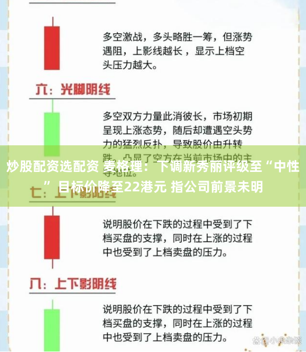 炒股配资选配资 麦格理：下调新秀丽评级至“中性” 目标价降至22港元 指公司前景未明